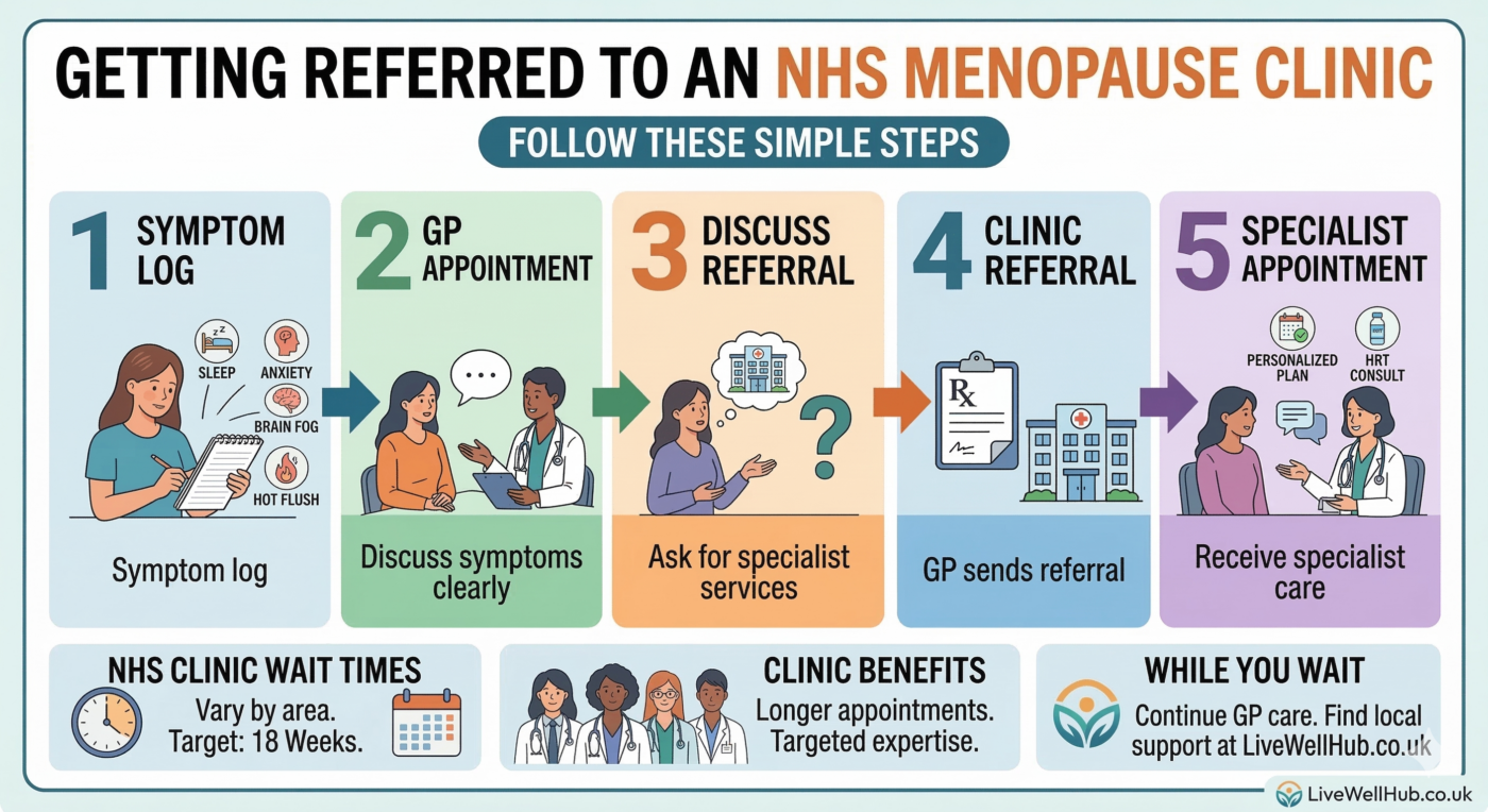 How to get a NHS Menopause Appointment