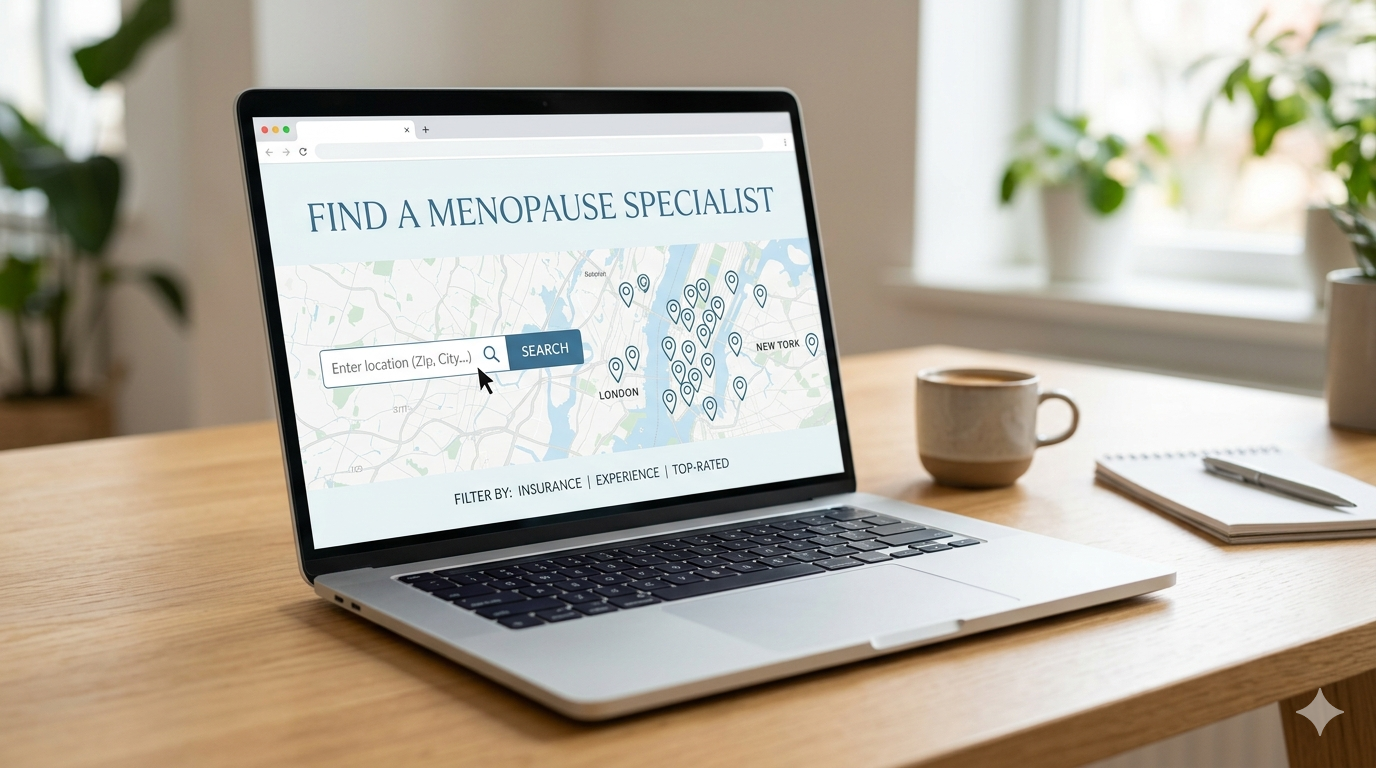 Find a menopause specialist guide