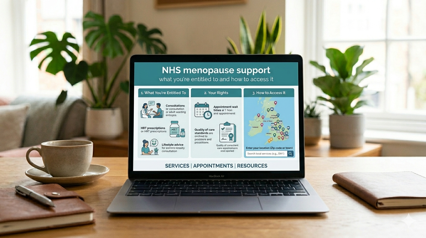 NHS menopause support guide